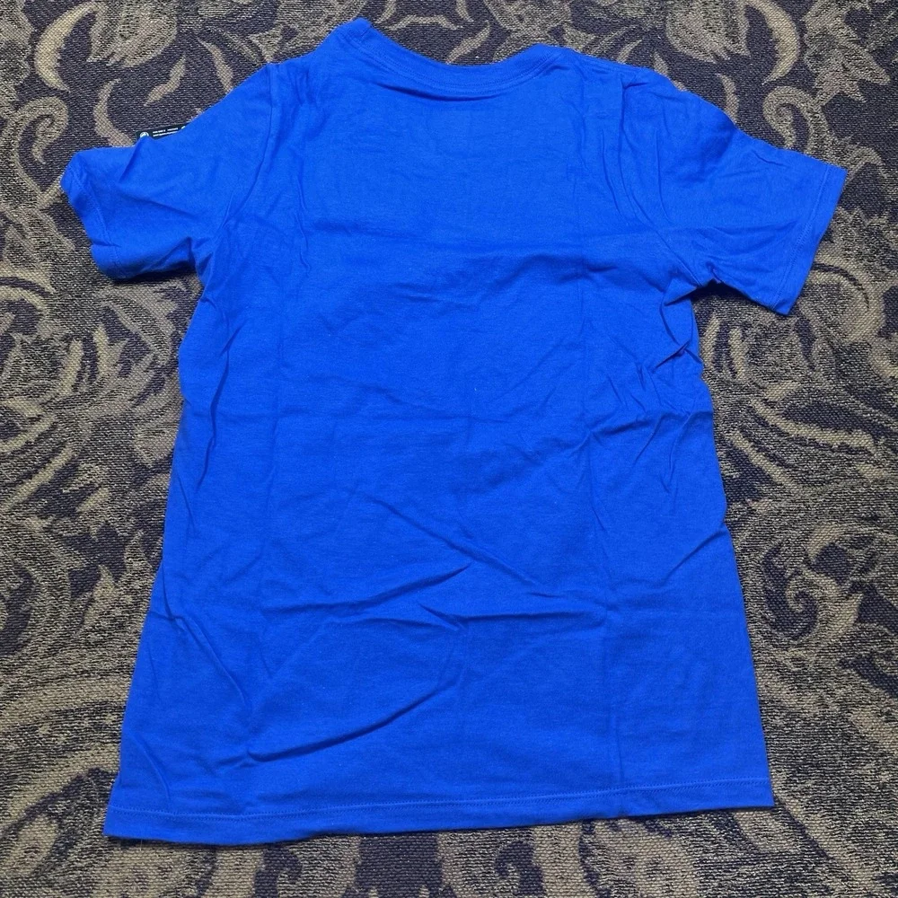 Nike Kansas City FC NWSL Navy Blue T-shirt Youth Size Small New Athletic Cut